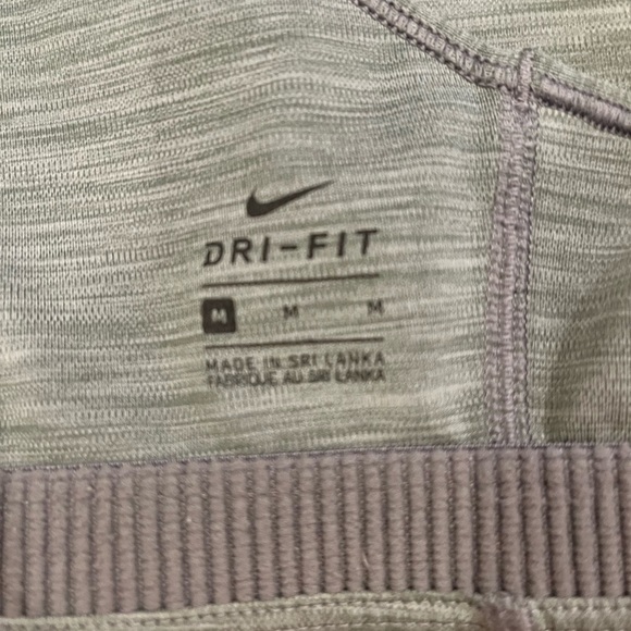 Nike Dry-Fit Sports Bra Women Medium Green - Picture 2 of 4